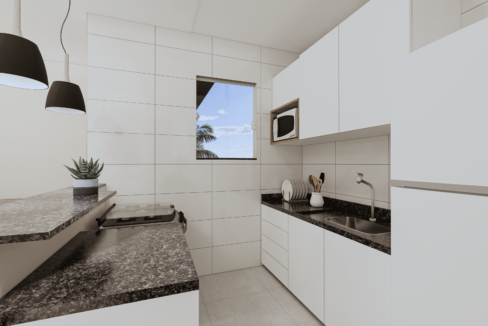 Apt Fundo 2 - Cozinha